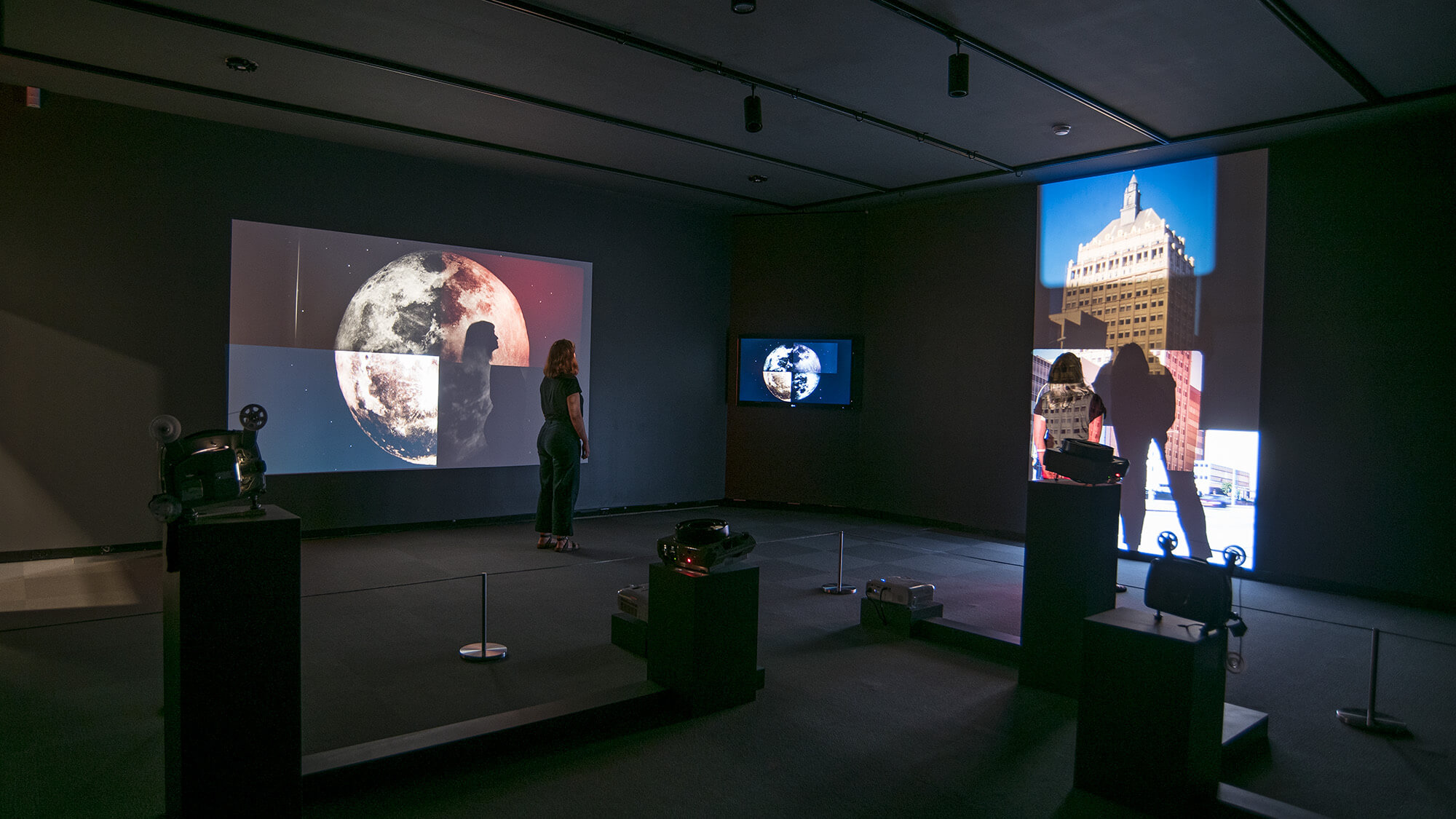 Installation of Tara Merenda Nelson's "FourMats."