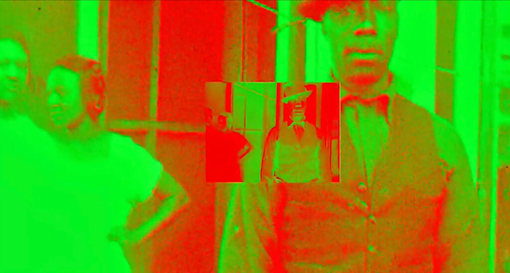 A still from Campbell's film FLIGHT.