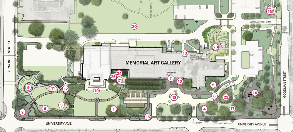 Guide to the Park  Memorial Art Gallery