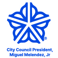 City Council President Miguel Melendez, Jr, logo