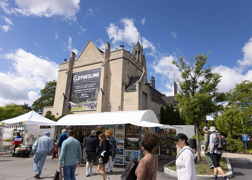 Save the dates: 2025 M&T Bank Clothesline Art Festival at the Memorial ...