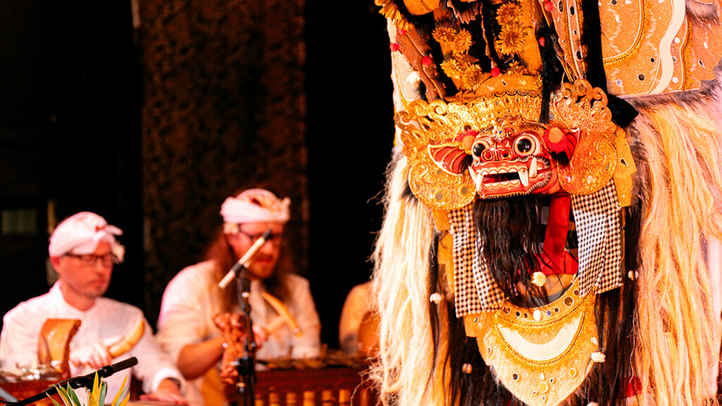 A Calon Arang performance.