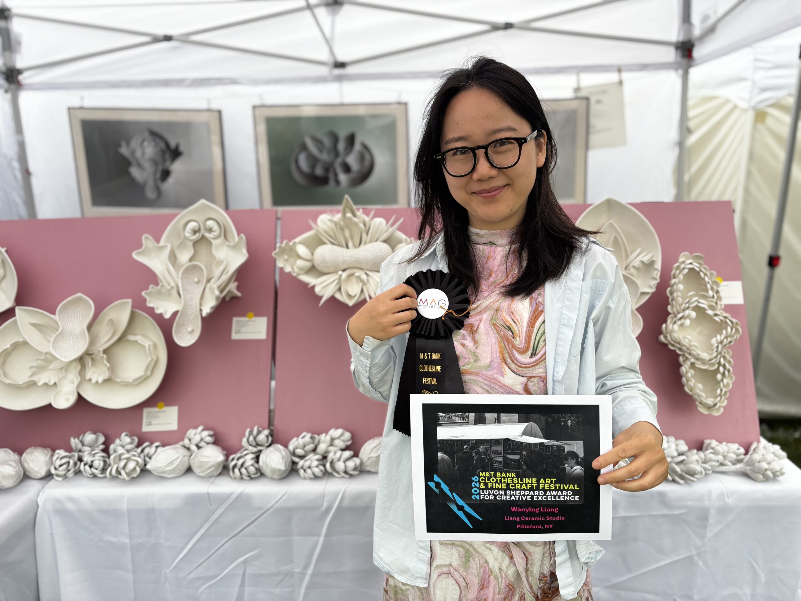 Memorial Art Gallery Announces Winners of 2026 M&T Bank Clothesline Art & Fine Craft Festival Awards